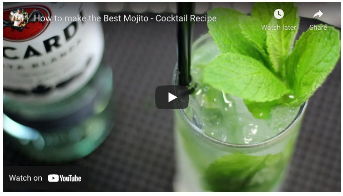 Classic Mojito video