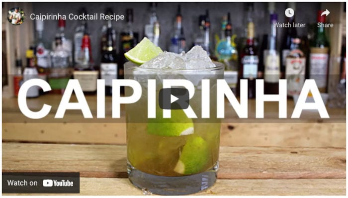 Caipirinha Cocktail Recipe