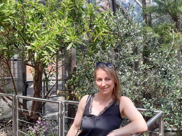 inside the glass house