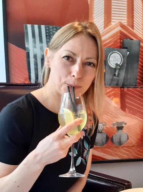 Limoncello spritz with Angostura Orange Bitters