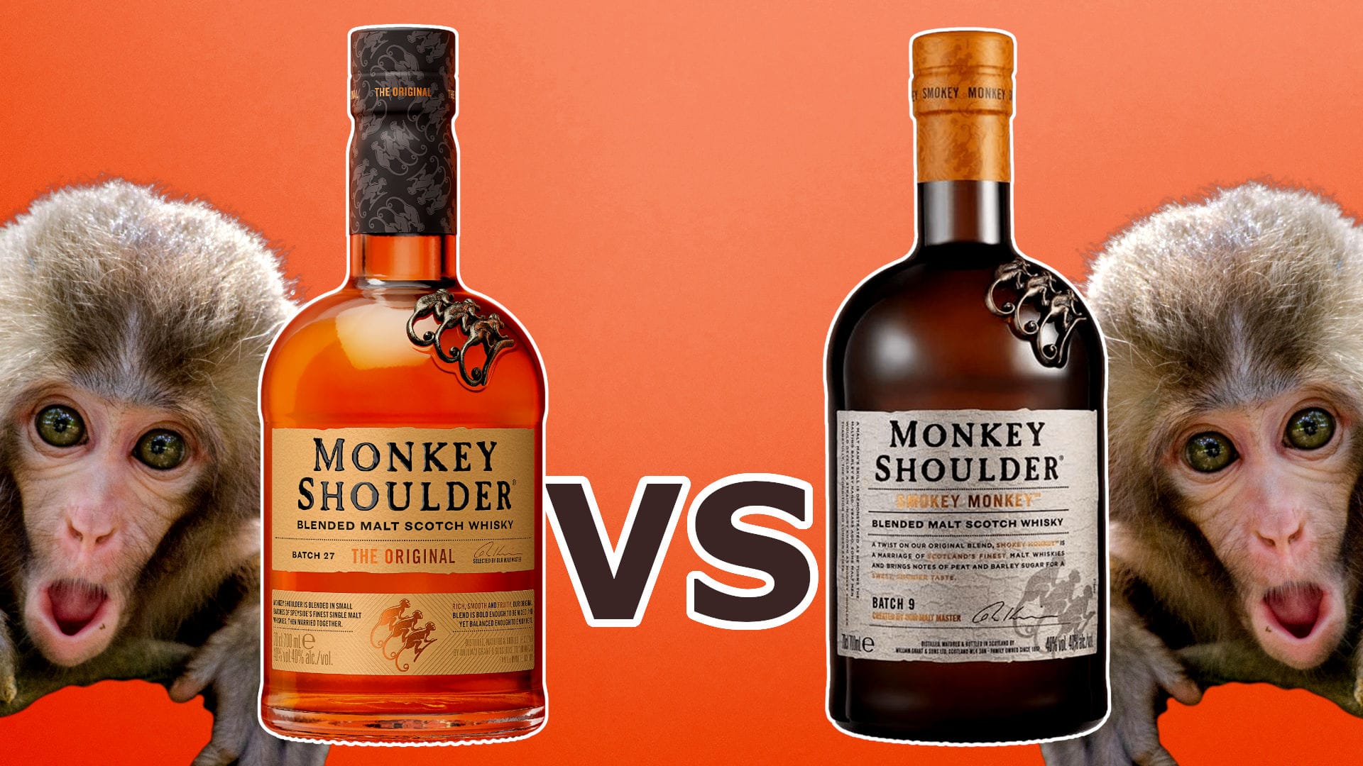 Monkey Shoulder vs Smokey Monkey